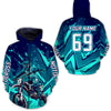 Maxcorners Motocross Hoodie Jersey For Men Women Kid Motorcycle Dirt Bike Riding Hoodie MT2809