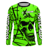 Maxcorners Motocross Racing Jersey Green Upf30+ Dirt Bike Shirt MX Off-Road Motorcycle Shirt MT2709