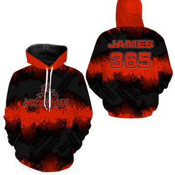 Maxcorners Motocross Racing Hoodie for Men Women Dirt Bike Hoodie Off-road Motorcycle Jersey LM2809
