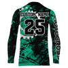 Maxcorners Dirt Bike Jersey Youth Men Women Upf30+ Motocross Racing Motorcycle Riding Jersey XM256 MT2809