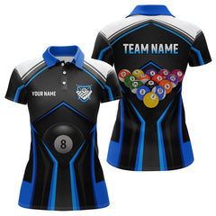 Maxcorners Billiard Jersey 8 Ball Pool Men Custom Billiard Shirt For Men Billiard Team Jersey Polo & 1/4 Zip