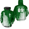 Maxcorners Adult&Kid green custom dirt bike jersey Motocross jersey upf30+ mens women Motocross Shirt| MT2709