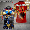 Maxcorners Thor-Inspired Bowling Jersey With Fire Strike Design Personalized Name 3D Unisex Shirt