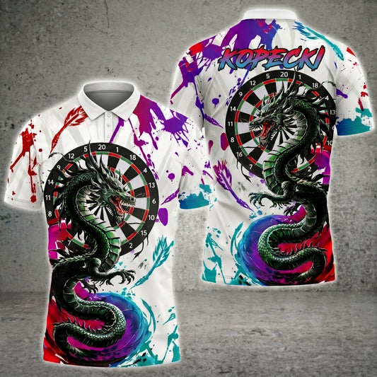 Maxcorners Darts Storm Dragon Dartboard Multicolor For KOPECKI