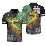 Maxcorners I Love It When She Bends Over Fishing Men 3D Polo