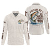 Maxcorners Follow Me I Will Make You Fishers Of Men Shirt, Personalized Christian Fishing Long Sleeve For Men