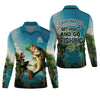 Maxcorners I Just Want To Get High And Go Fishing Funny Fishing Shirt, Fishing UPF Shirts, Men's Fishing Shirt