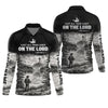 Maxcorners Cast All Your Cares on the Lord, Christian Fishing UPF Shirt, Funny Fishing Shirt