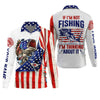 Maxcorners American Fishing Life – Always On My Mind UPF Fishing Shirt, Personalized Name