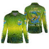 Maxcorners I Just Freaking Love Tuna Custom Name Fishing UPF Shirts, Gift For Fisherman, Men's Fishing Shirt
