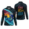 Maxcorners King Of The Deep Swordfish Fishing SPF Shirt For Men, Fishing Gifts For Men, Men's Fishing Shirt