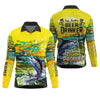 Maxcorners Just Another Beer Drinker With A Fishing Problem Men's Fishing Shirt, UPF Fishing Shirt, Fishing Gifts For Men