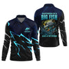 Maxcorners Happiness Is A Big Fish And A Witness Fishing UPF Shirts, Funny Fishing Shirt, Fishing Shirts For Men