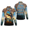 Maxcorners The Sea Once It Casts Its Spell Sailfish Fishing SPF Shirt For Men, Presents For Fishermen, Men's Fishing Shirt