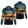Maxcorners Someone I Love Is Fishing In Heaven Fishing Memorial SPF Shirt For Men, Gift For Fisherman, Men's Fishing Shirt