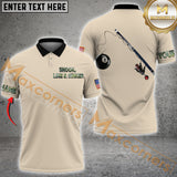 Maxcorners Billiard 8 Personalized Name 3D Polo Shirt For Daulton