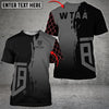 Maxcorners Personalized Name, Team Name 3D Unisex Shirt For W T A A
