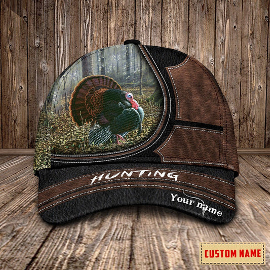 Maxcorners Personalized Name Turkey Hunting Cap NDB06 LM0402