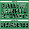 Maxcorners Custom Grass Green Black-White Mesh Authentic Football Jersey LM2605