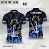 Maxcorners Bowling Panther Customized Name & Team Name 3D Shirt (6 colors)