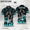 Maxcorners Bowling Panther Customized Name & Team Name 3D Shirt (6 colors)