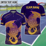 MaxCorners Personalized Name Pickleball Dragon 3D Shirt