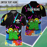 MaxCorners Funny Personalized Name Pickleball 3D Shirt