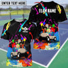 MaxCorners Funny Personalized Name Pickleball 3D Shirt