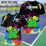 MaxCorners Funny Personalized Name Pickleball 3D Shirt