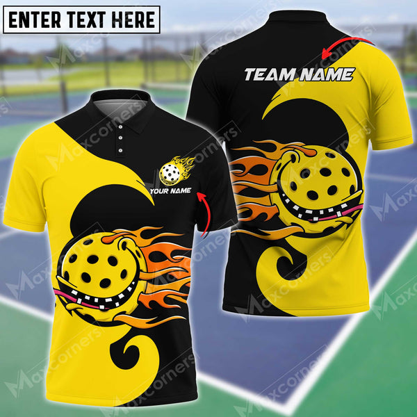 MaxCorners Personalized Name Pickleball 3D Shirt