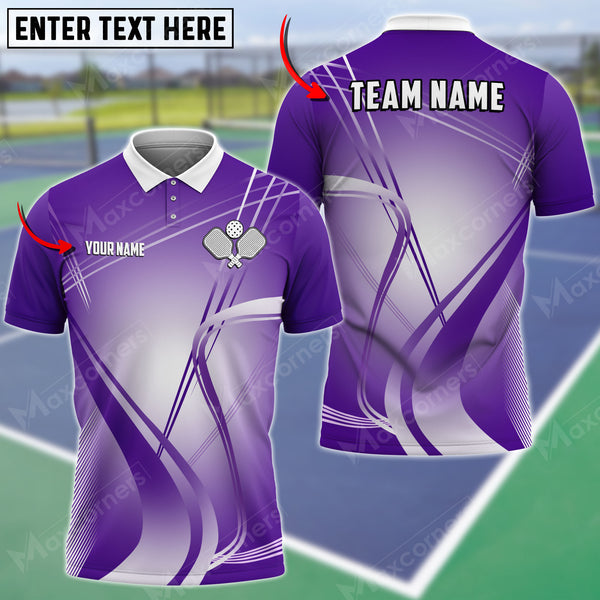 MaxCorners Personalized Name Pickleball 3D Shirt