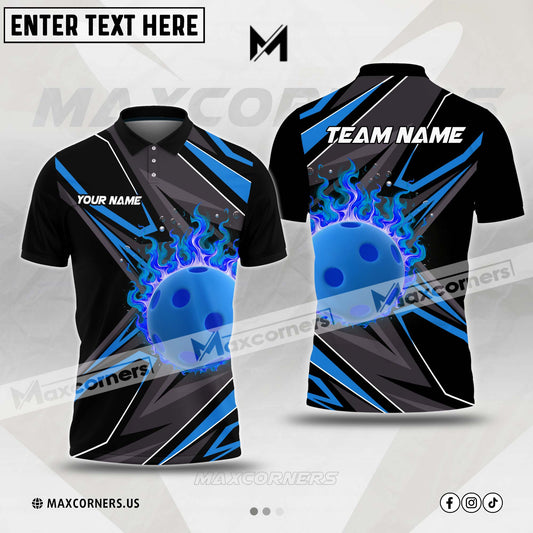 Maxcorners Pickleball Customized Name, Team Name 3D Shirt (4 Colors)
