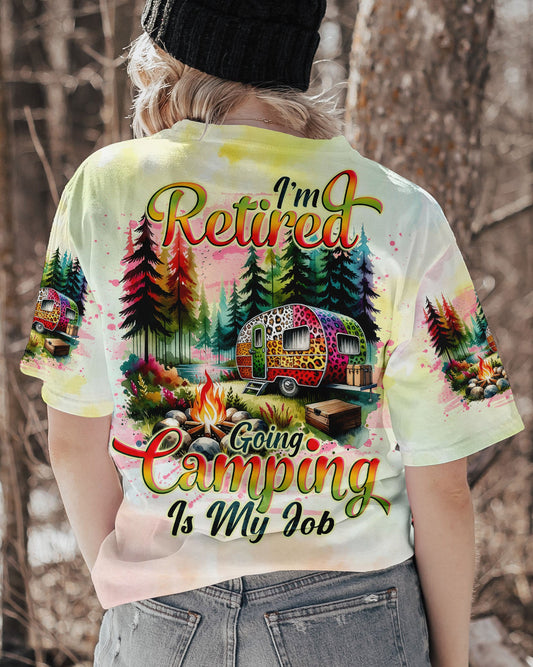 Maxcorners I'm Retired Going Camping All Over Print LM2101