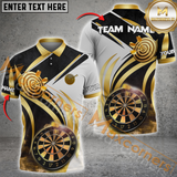 Maxcorners Enhance Your Team's Look With Custom Name, Team Name Darts Polo Shirts