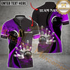 Maxcorners Bowling Golden Splash Multicolor Customized Name, Team Name 3D Shirts