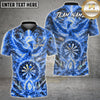 Maxcorners Darts Fire Phoenix Volcanic Multicolor Customized Name, Team Name 3D Shirts