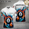 Maxcorners Billiards Customized Name, Team Name 3D Polo Shirt For BRANDI