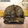 Maxcorners Hunting Compass Forest Personalized 3D Cap