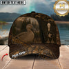 Maxcorners Hunting Leather Patch Personalized 3D Cap