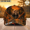 Maxcorners Hunting Orange Forest Personalized 3D Cap