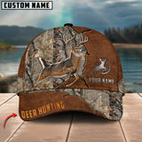 Maxcorners Deer Hunting Personalized Name 3D Cap