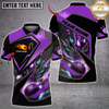 Maxcorners Ball And Pins Digital Golden Bowling Jersey Multicolor Options Personalized Name, Team Name 3D Shirt
