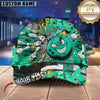Maxcorners Bowling Graffiti Rage Multicolor Personalized Name 3D Cap