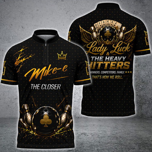 Maxcorners Custom Bowling 3D Shirts For Michael Heard