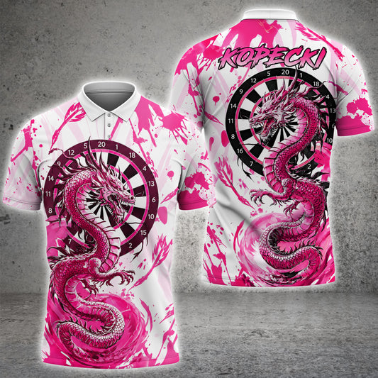 Maxcorners Dragon Custom Darts 3D Shirts For Joshua