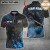 Maxcorners Bowling Shadow Ninja Bowling Ball Multicolor Customized Name, Team Name 3D Shirts