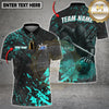 Maxcorners Bowling Shadow Ninja Bowling Ball Multicolor Customized Name, Team Name 3D Shirts