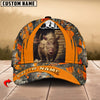 Maxcorners Hunting Camouflage Multioption Personalized Name 3D Cap (Deer, Moose, Elk, Boar, Bear)