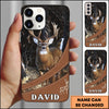 Maxcorners Deer Hunting Personalized Name Phone Case LM0912