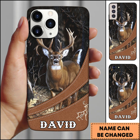 Maxcorners Deer Hunting Personalized Name Phone Case LM0912